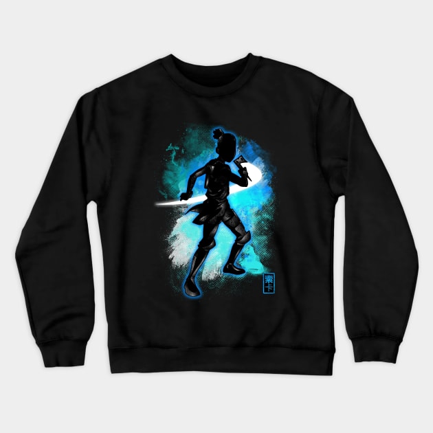 Cosmic Water Tribe Crewneck Sweatshirt by FanFreak